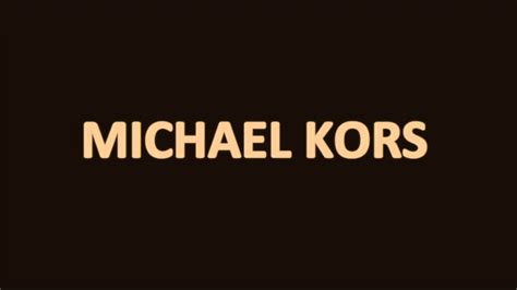 michael kors okunuşu sesli|michael kors pronunciation.